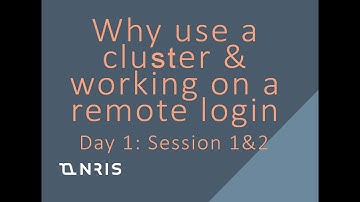 HPC Onboarding day 1, session 1 & 2: Why use a cluster and working on HPC