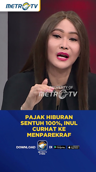 Pajak Hiburan Sentuh 100% Inul Curhat ke Menparekraf #shorts