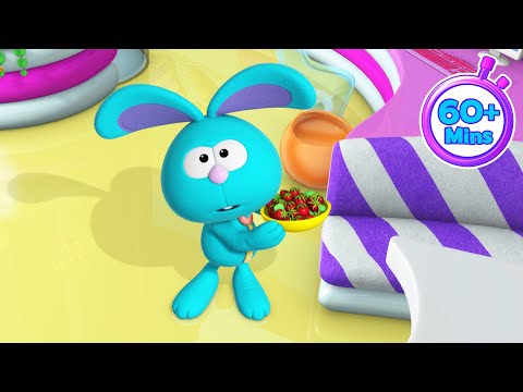 دنيا روزي لعبة الغميضة الفراولة أكثر من ساعة من الرسوم المتحركة للأطفال