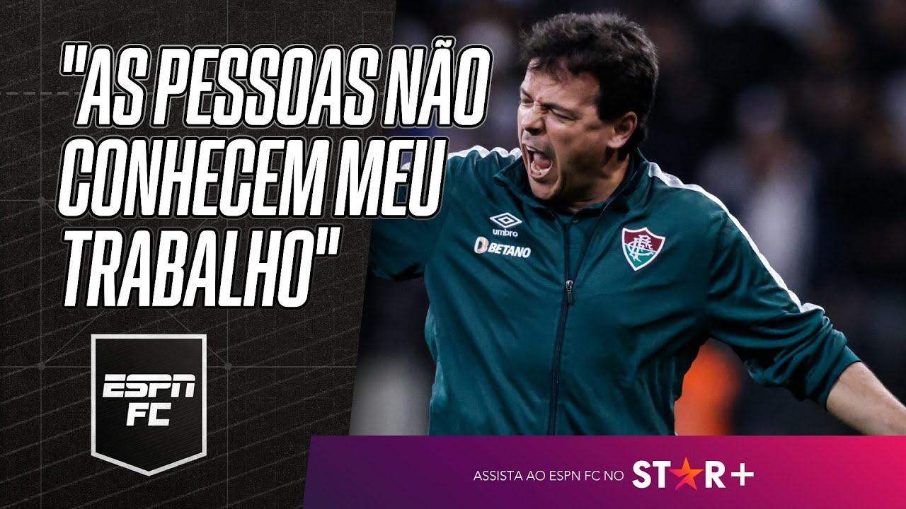 FERNANDO DINIZ FAZ FORTE DESABAFO EM EXCLUSIVA EXCLUSIVA NO ESPN FC: “ÀS VEZES PASSAM DO LIMITE”