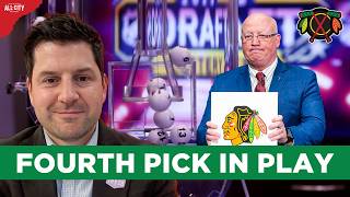 Kyle Davidson REACTS to Chicago Blackhawks Landing Fourth Overall Pick in 2026 NHL Draft