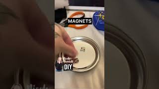 DIY Self Sharpening Magnetic Pin Cushion #shorts #pincushion #sewinghacks #sewingtips #sewing