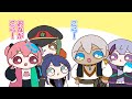 【手描きにじさんじ】暴れん坊の長尾景を叱る大人たち