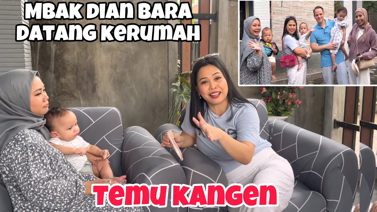 KEDATANGAN TAMU mbak DIAN BARA DARI INGGRIS‼️
