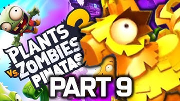 Plants vs. Zombies 3 Gameplay Walkthrough Part 9 - PINATA RUSH! (iOS Android PvZ 3)