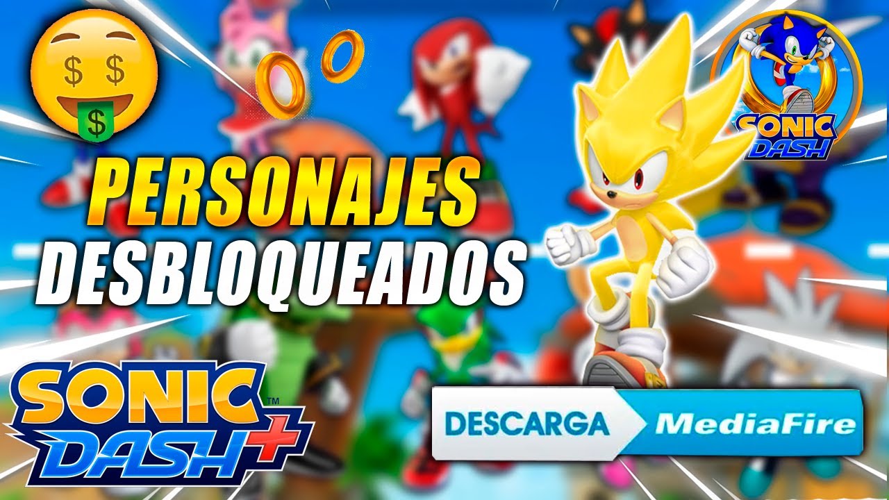 Sonic Dash 2025 – Diamantes Infinitos y Todos los Personajes Desbloqueados 💎🔥