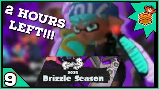 Can I get to Top 500 before the new Season!? [Splatoon 3 X-Rank]