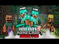 We Survived 100 Days With Parasites in Minecraft Hardcore