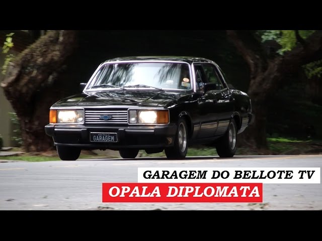 Video: Garagem do Bellote TV: Opala Diplomata 1985