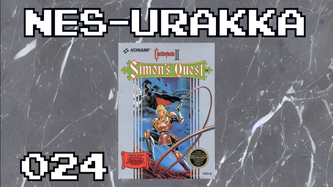 NES-Urakka 024 | Castlevania II: Simon's Quest (NES)