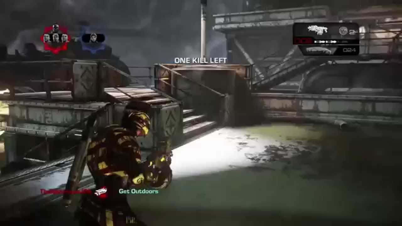 Booshka Shot In The Raven - Gears Of War Judgment