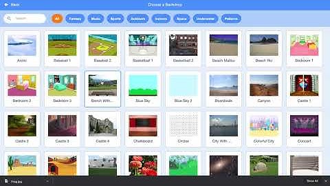 How to Upload your Own Backgrounds in Scratch