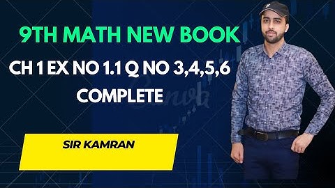 Class 9 Math New Book Ch 1 Real Numbers Ex 1.1 Q3 to Q6 | Full Solution | Mathematics PTB