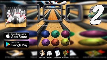 3D Bowling Gameplay Walkthrough Part 2 (Android, IOS)