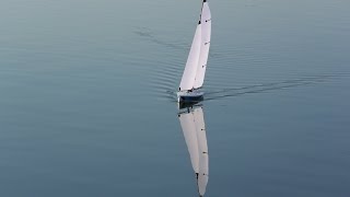 Graupner Micro Magic RC sailboat maiden