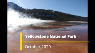 Yellowstone National Park with the B's in late October
