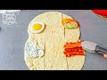 Fold Your Tortillas Like THIS! | 3 Quick &amp; Easy Wrap Recipes For Breakfast, Dinner &amp; Dessert