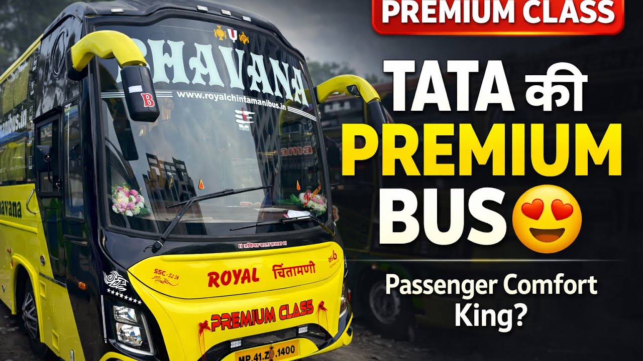 Tata Premium Bus Review 😍 | Passenger Comfort King? | @Mokimvlog45 
