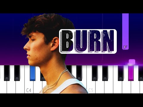 David Kushner - Burn (Piano tutorial)