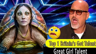 Sacred Riana Magician Fan Made SCARES The Judges with Cutting Magic | Britain's Got Talent 2023