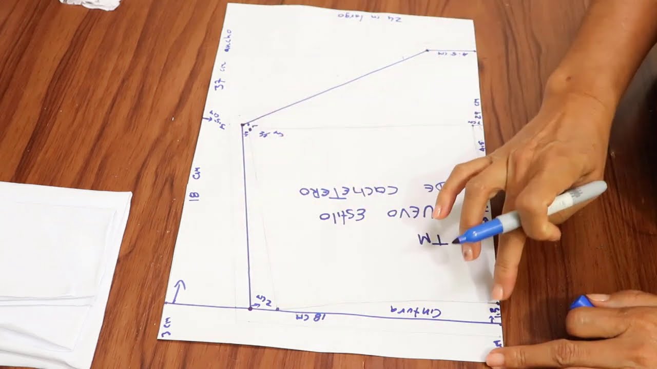 PATRON  DE CACHETERO facil de hacer / TUTORIAL DE COSTURA moldes