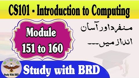 CS101 Lecture 151 to 160 | Introduction to Computing | CS101 Short Lectures