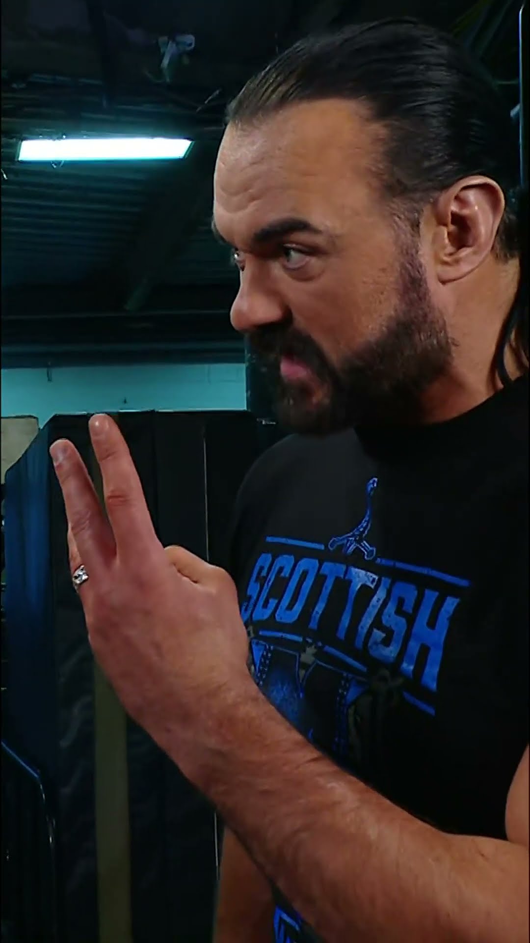 These two aren’t as alike as Drew McIntyre thought… ? #WWERaw