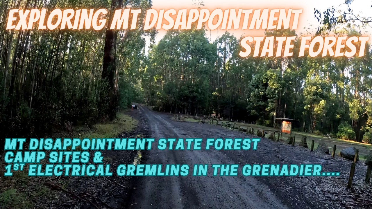 Mt Disapointment State Forest & Some  Grenadier Gremlins