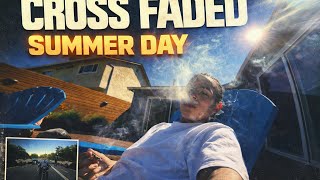 Cross faded on a summer day
