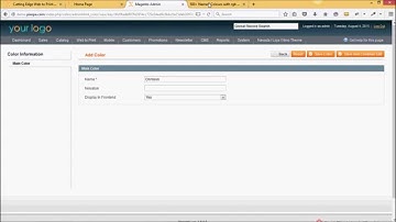 How To Manage Colors - Pixopa Web To Print eCommerce Solutions