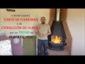 Instalar tubos de chimenea  o de extraccin de humos  en un techo de placa de yeso 