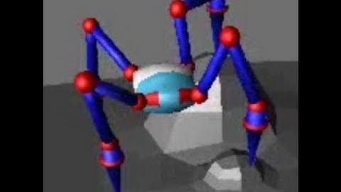 Blender Game Engine - 4-legged ground aligned walker