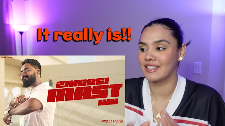 EMIWAY BANTAI - ZINDAGI MAST HAI - AP REACTS
