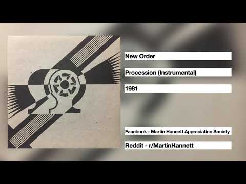 New Order - Procession (Instrumental) - Produced by Martin Hannett
