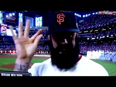 Brian Wilson All Star Game Intro