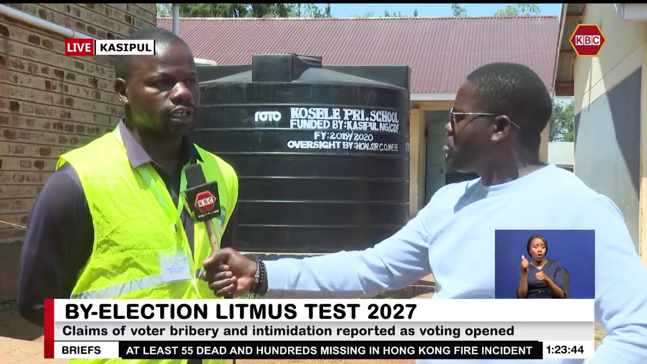 36% voter turnout recorded in the Kasipul by-election amid earlier scuffles