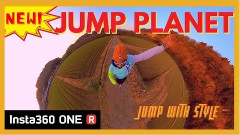 Insta360 One R: Learn An Interesting Twist on the Jump Planet Effect #insta360oneR