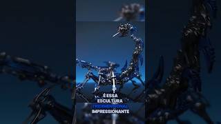 CONSTRUÍ UM ESCORPIÃO MORTAL USANDO APENAS METAL! 🦂🤖
