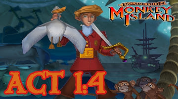 Escape from Monkey Island: Act 1 - Part 4: Things to do on Melee Island when You