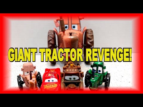 🚗Mater’s Tractor🚜 Scare Backfires – The GIANT Tractor Gets Revenge!😱