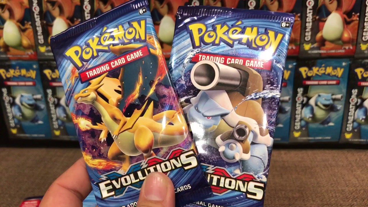 Pokemon Cards Weighing Evolutions Booster Packs YouTube