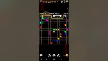 How To Solve Flow Free Jumbo Pack Level 22 13x13 Harder Board Walk Through Solution Walkthrough