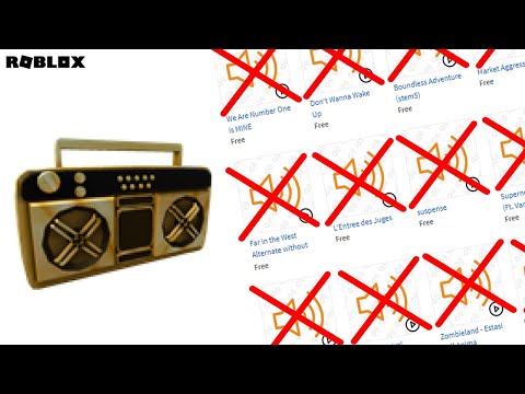 22 มีนา อวสาน Boombox และการเปิดเพลงในเกมของ Roblox