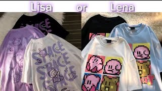 lisa or lena korean clothe,beautiful bag,nails, shoes,car(would u rather)choose one