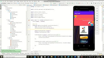 Social Media Integration | The Spark Foundation | Mobile Application Development