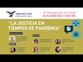 Mesa redonda virtual ``La Justicia en tiempos de pandemia´´