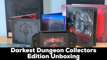 Darkest Dungeon Unboxing Collectors Edition for PS Vita