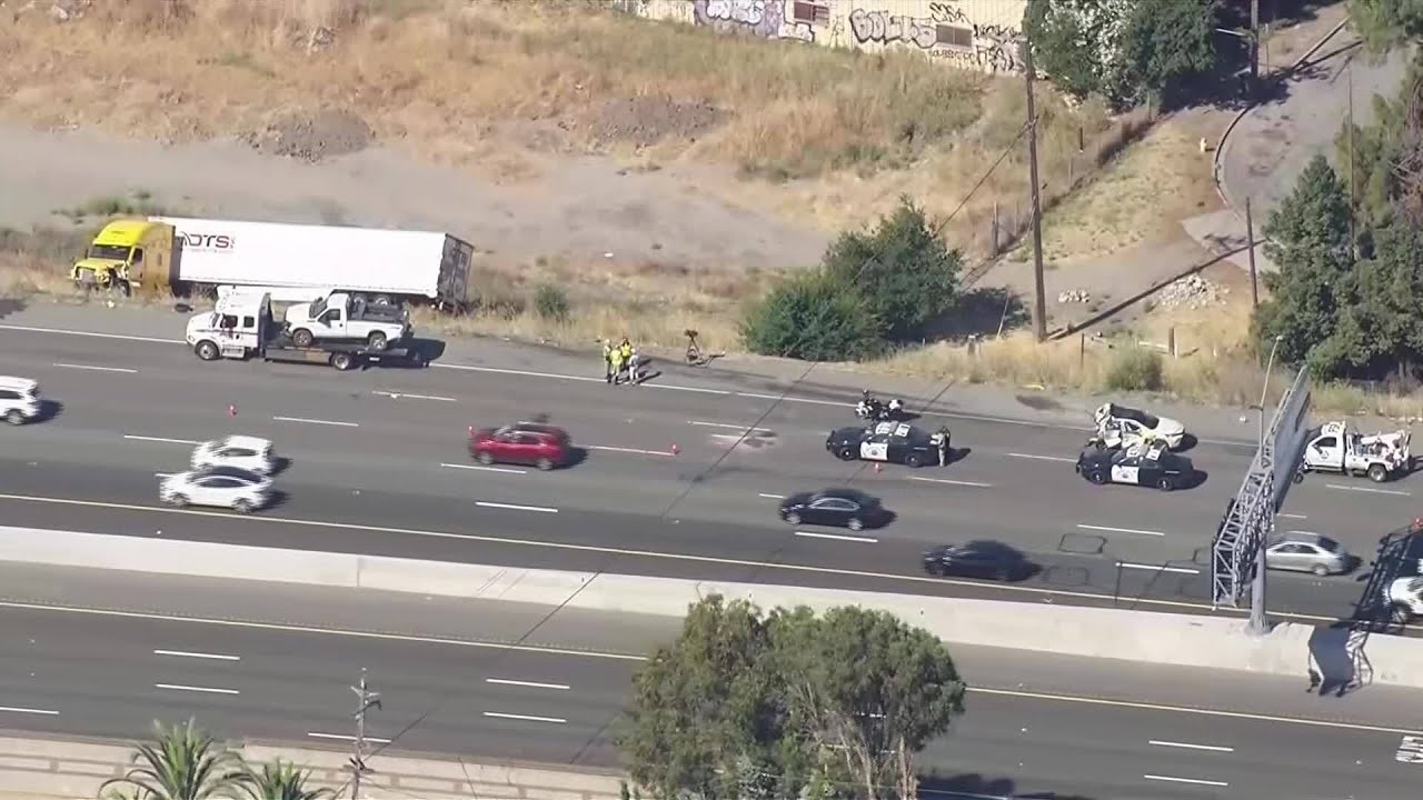 Watch: Scene of fatal multi-vehicle crash of Highway 680 in Fremont ...