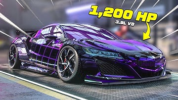 From Stock to Monster 💥 Acura NSX ’17 Ultimate+ Customization in NFS Heat