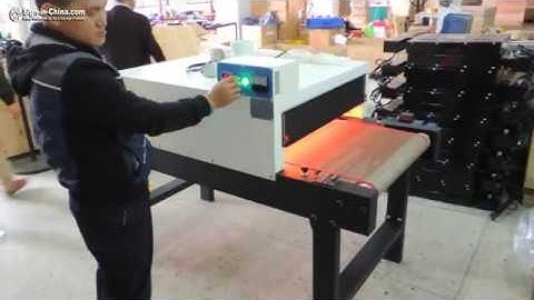 The Installation & Operation Video  for Conveyor Tunnel Dryer